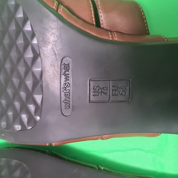 🟣👡AEROSOLES BROWN Sandals - Picture 4 of 7